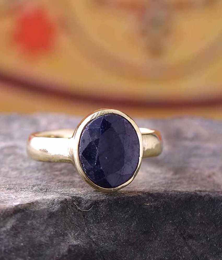 Dare by Voylla Blue Sapphire (Neelam) 5.25 Ratti ...