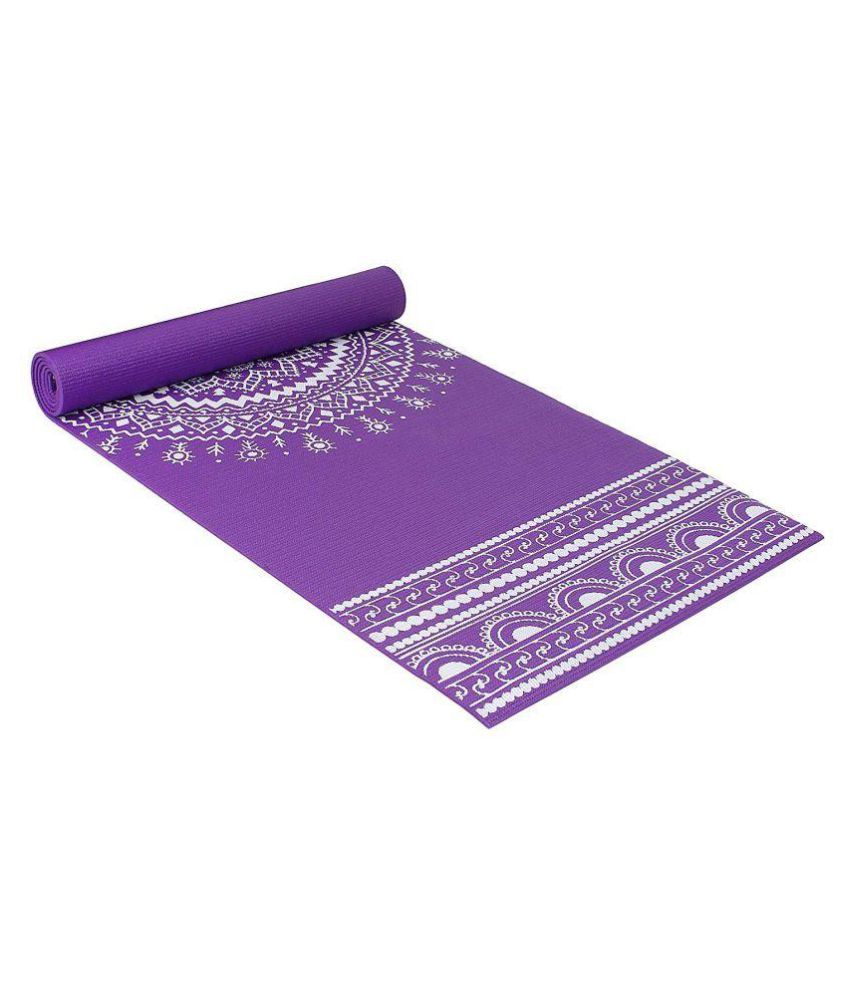 Strauss Meditation Designer Yoga Mat, 5 mm, (Purple) Buy Online at