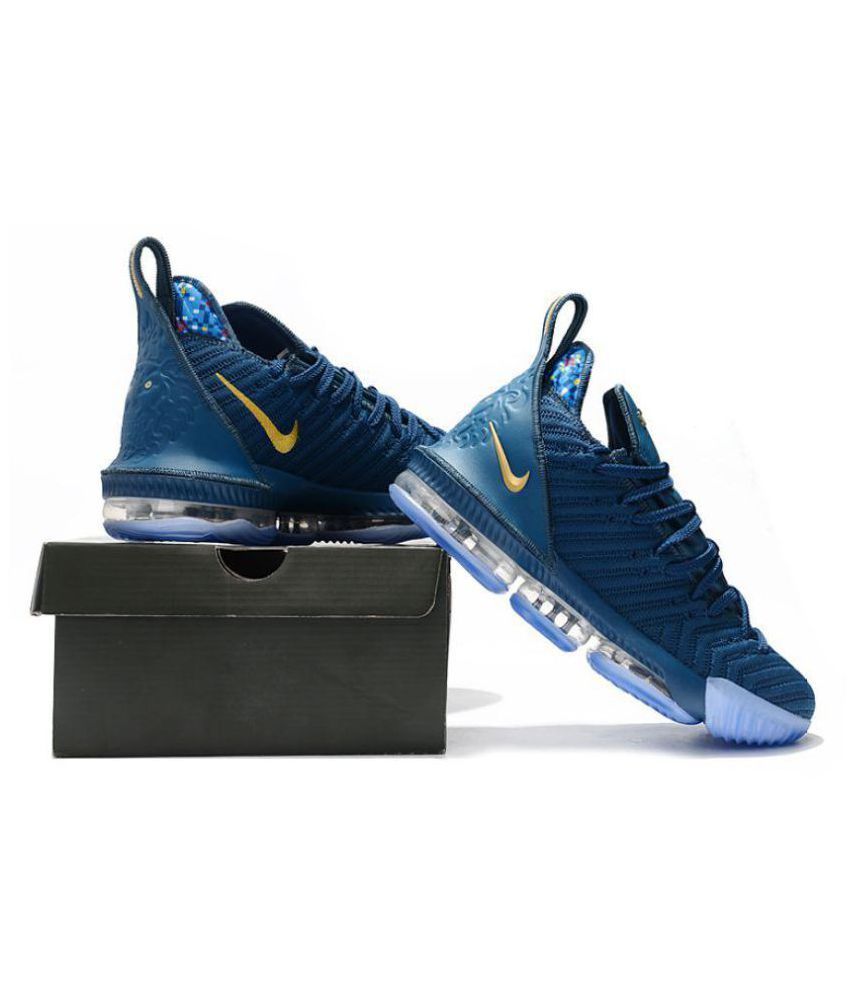 Nike LeBron 16 “Agimat Philippines” Navy Basketball Shoes