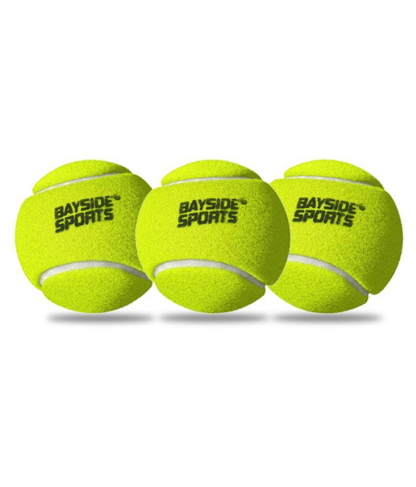 Bayside Sports Tennis Ball (Pack of 3) Buy Online at Best