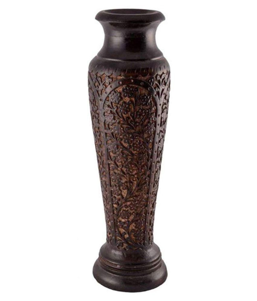 Antique Wood Table Vase 50 cms Pack of 1 Buy Antique Wood Table Vase