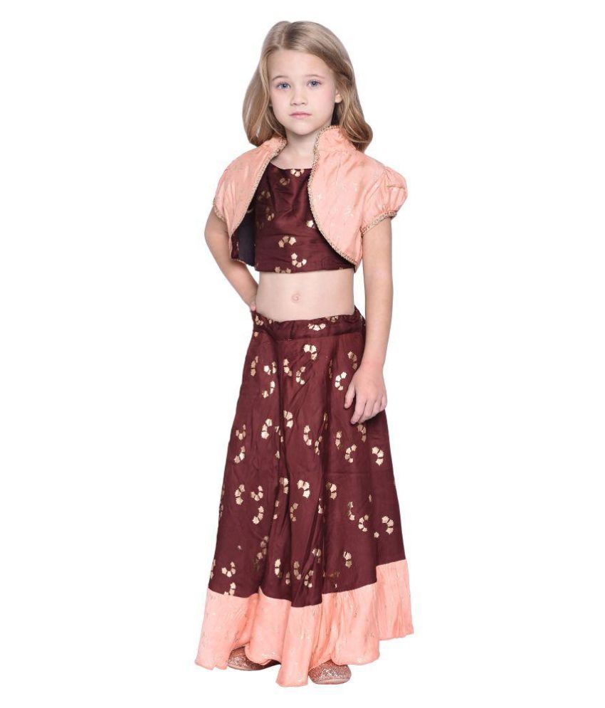 crop top skirt with shrug online