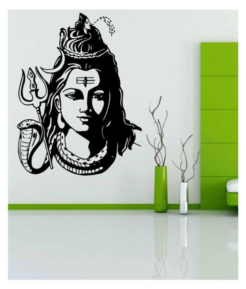 StickMe Gorgeous God Siva Wall Sticker - SM 390 Religious ...