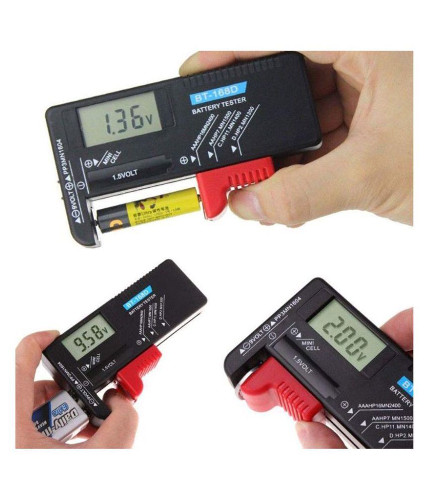 Buy Techtest Digital Universal Batteries Tester Checker Tool Check Level Indicator For Aaa