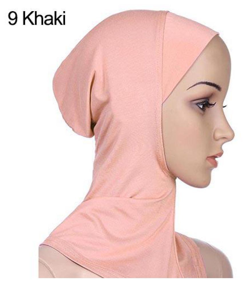 Soft Muslim Full Cover Inner Hijab Cap 