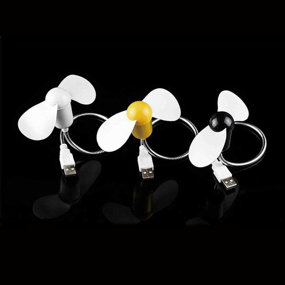 Portable Flexible Gooseneck Mini USB Cooling Fan Cooler for PC Laptop
