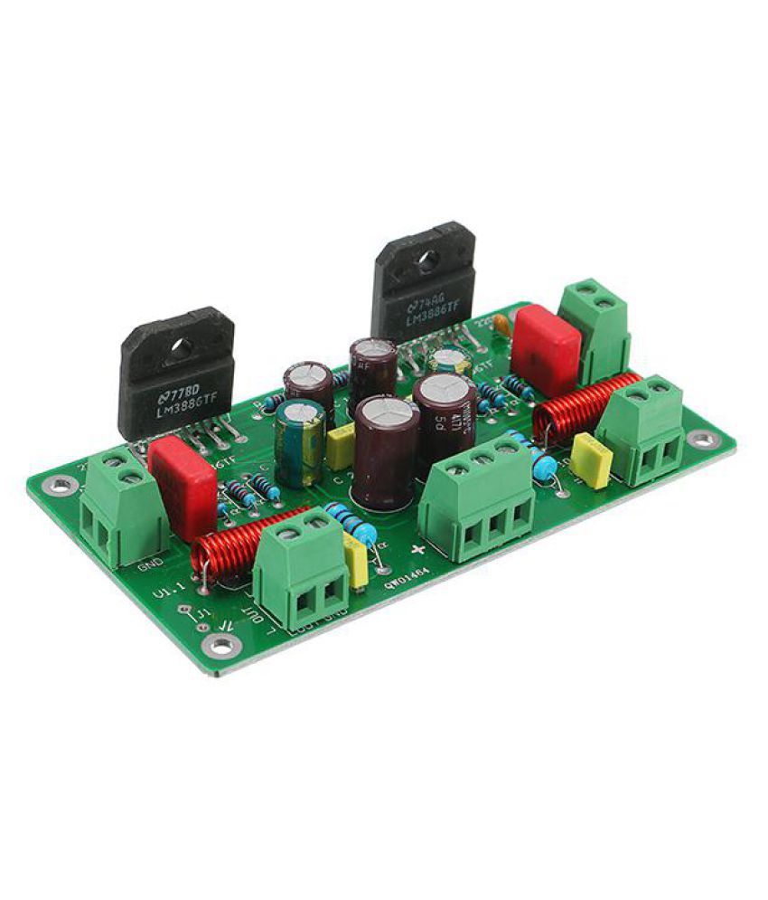 Buy LM3886 HiFi TF Stereo Amplifier Assembled AMP Board 68W+68W 4ohm
