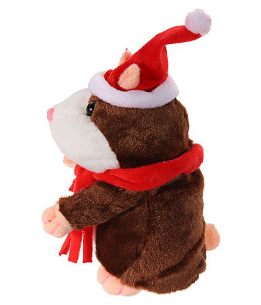 talking christmas hamster