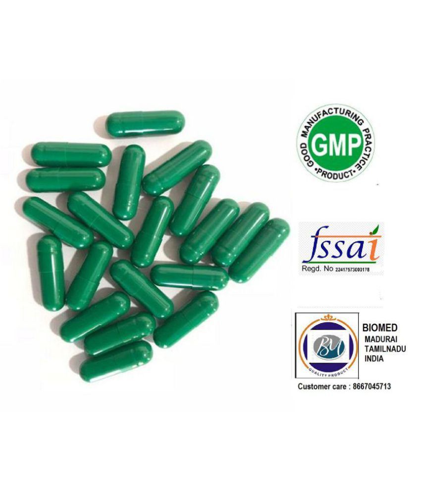     			BioMed Empty Gelatin Capsules Green Capsule 1000 no.s