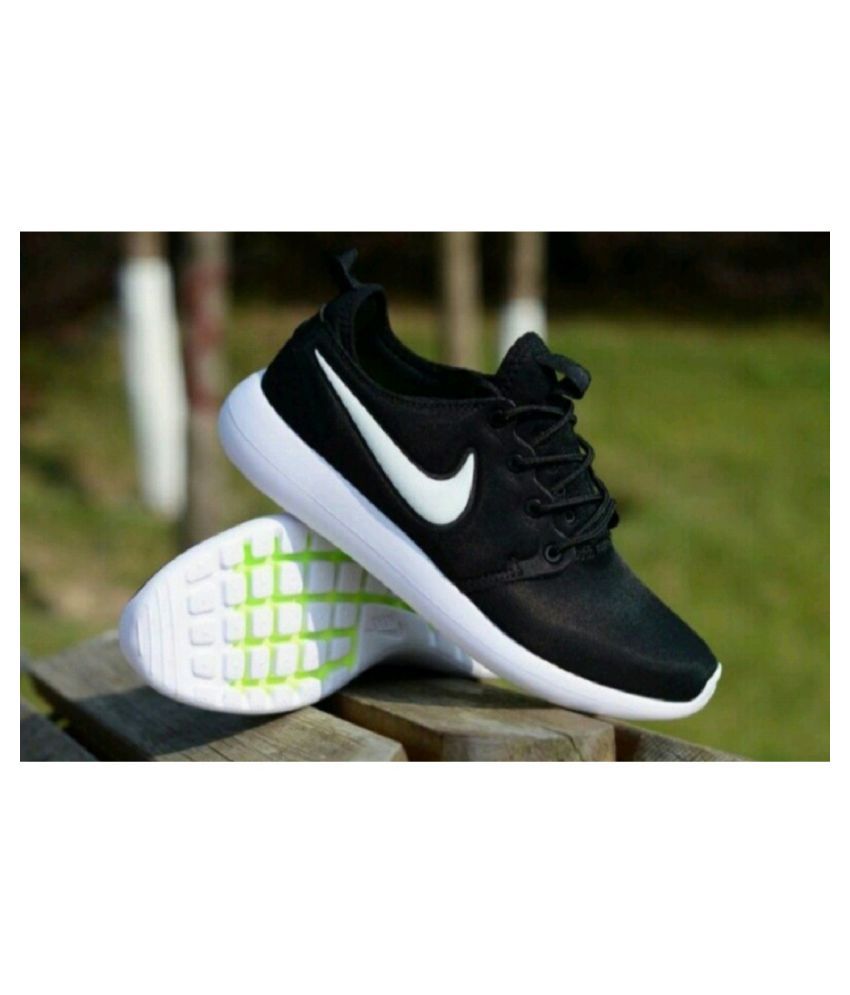 snapdeal nike black shoes