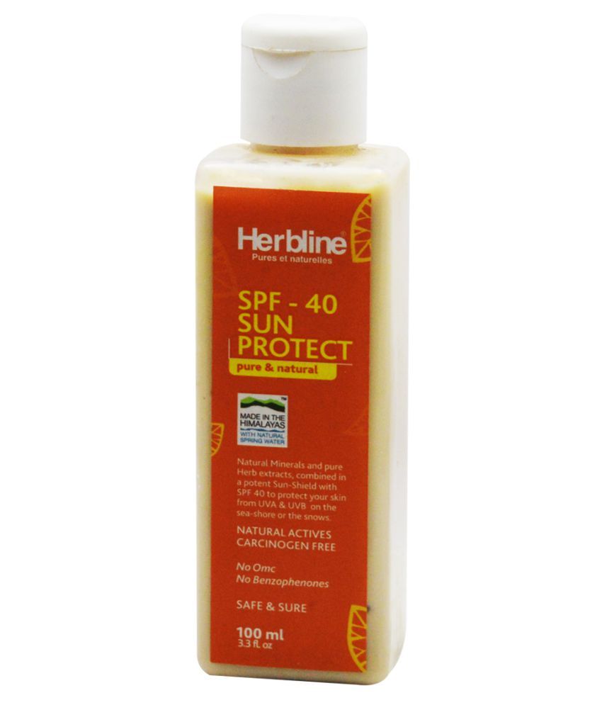 Herbline Sunscreen Lotion SPF 40 PA+ Medium 100 ml Buy Herbline