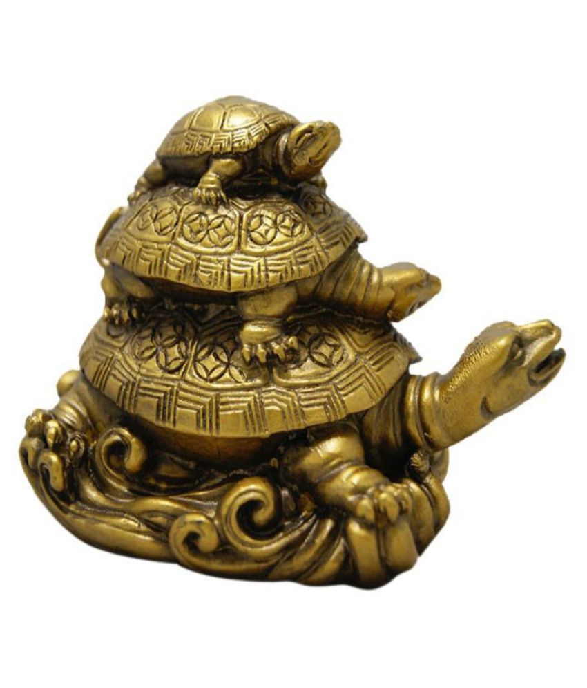     			King & Queen Feng Shui Three Tiered Tortoises For Health Wealth And Luck