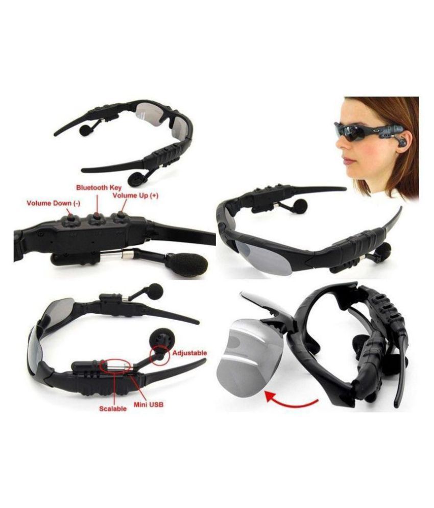 wireless bluetooth sunglasses headset headphones for iphone samsung htc nokia