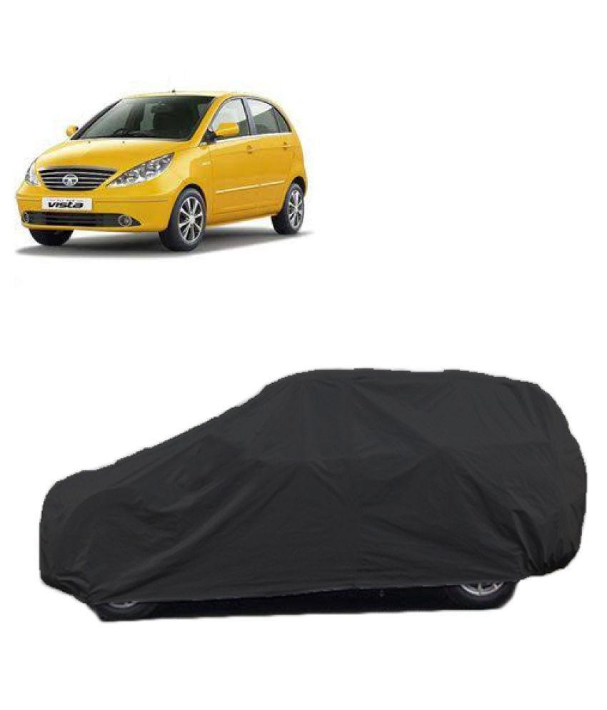 QualityBeast Car Body Cover for Tata Indica V2 [20112013] Black Buy QualityBeast Car Body