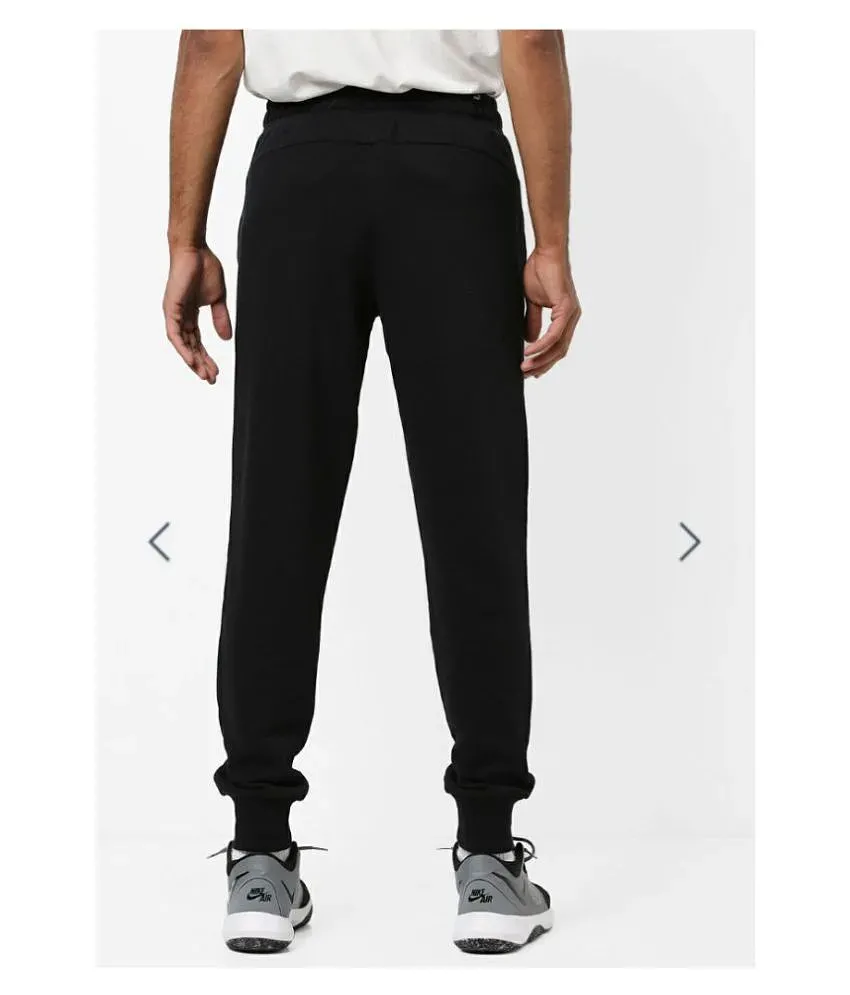 Puma black polyester outlet lycra trackpants