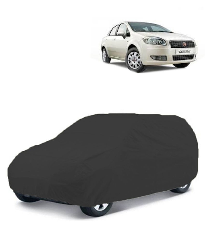 QualityBeast Car Body Cover for Fiat Linea Black Buy QualityBeast Car