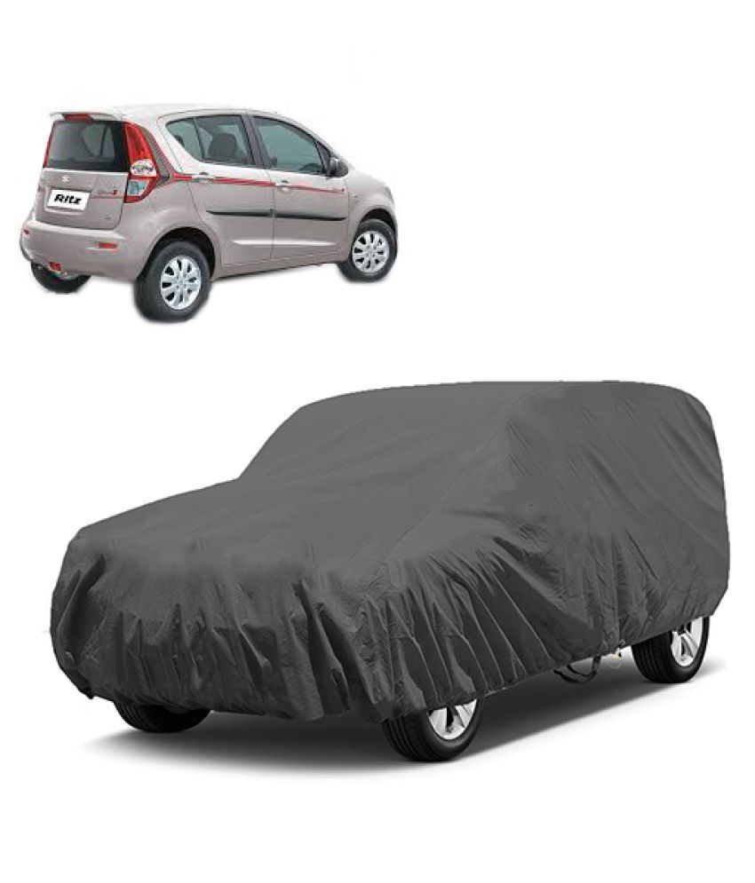 QualityBeast Car Body Cover for Maruti Suzuki Ritz [20092012] Gray