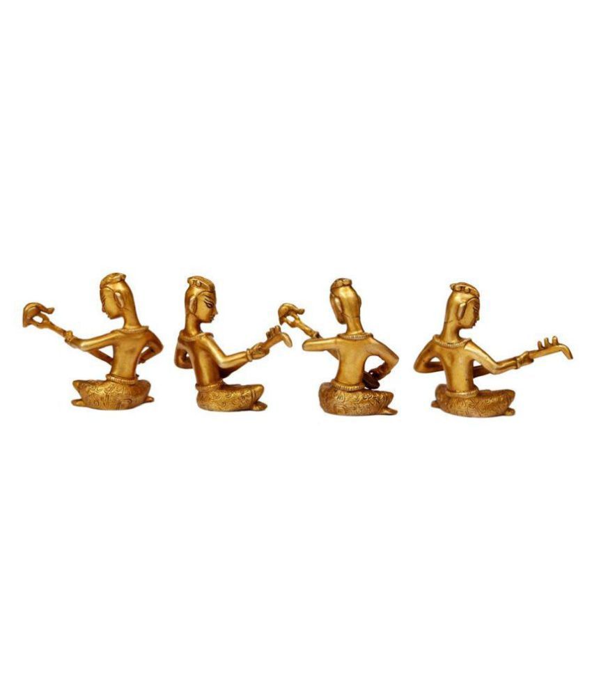 art deco brass figurines
