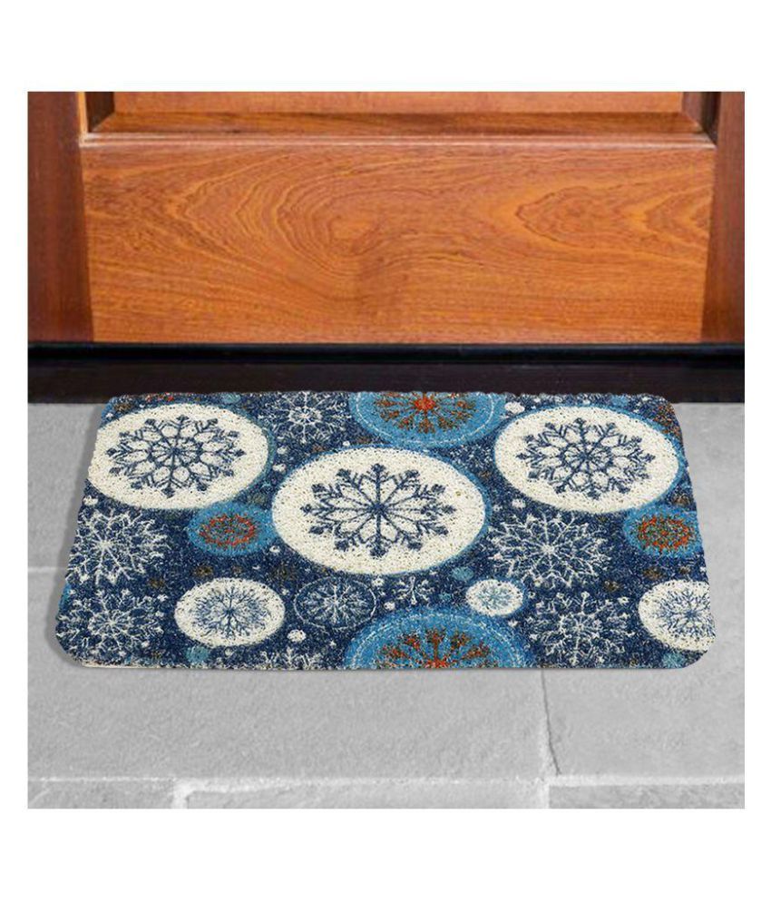     			E-Retailer Blue Single Regular Outdoor Mat