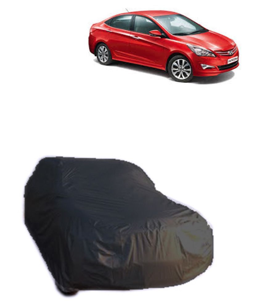 QualityBeast Car Body Cover for Hyundai Fluidic Verna 4S (GREY) Buy