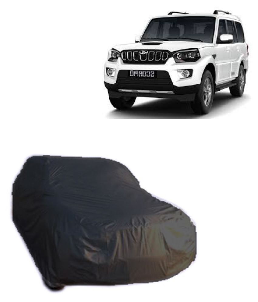 QualityBeast Car Body Cover for Mahindra Scorpio [20092014] (GREY