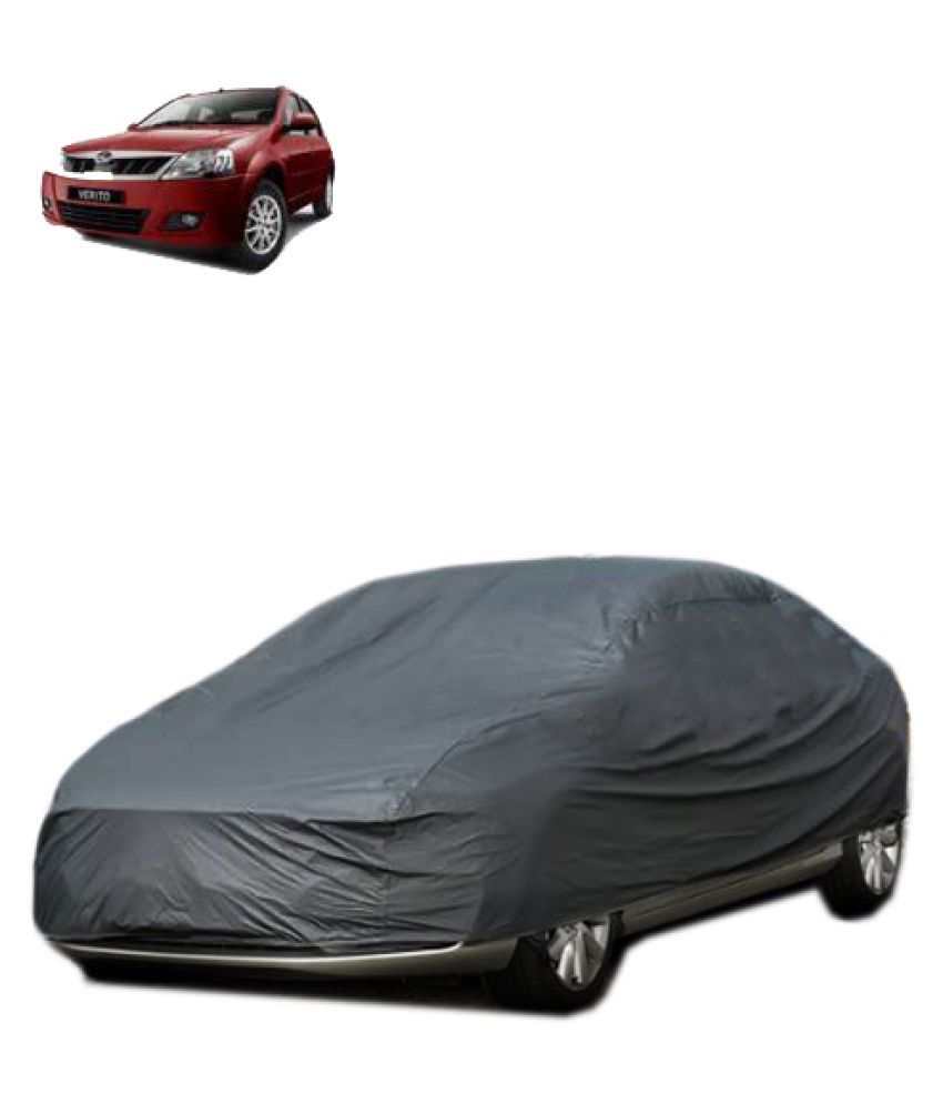 QualityBeast Car Body Cover for Mahindra Verito [20122015] (GREY) Buy