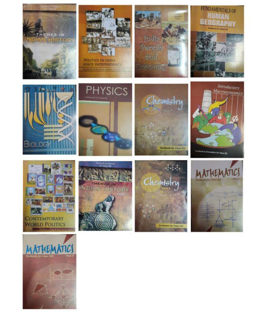 Combo Of NCERT Books For Class 12th - 2019 By NCERT: Buy Combo Of NCERT ...