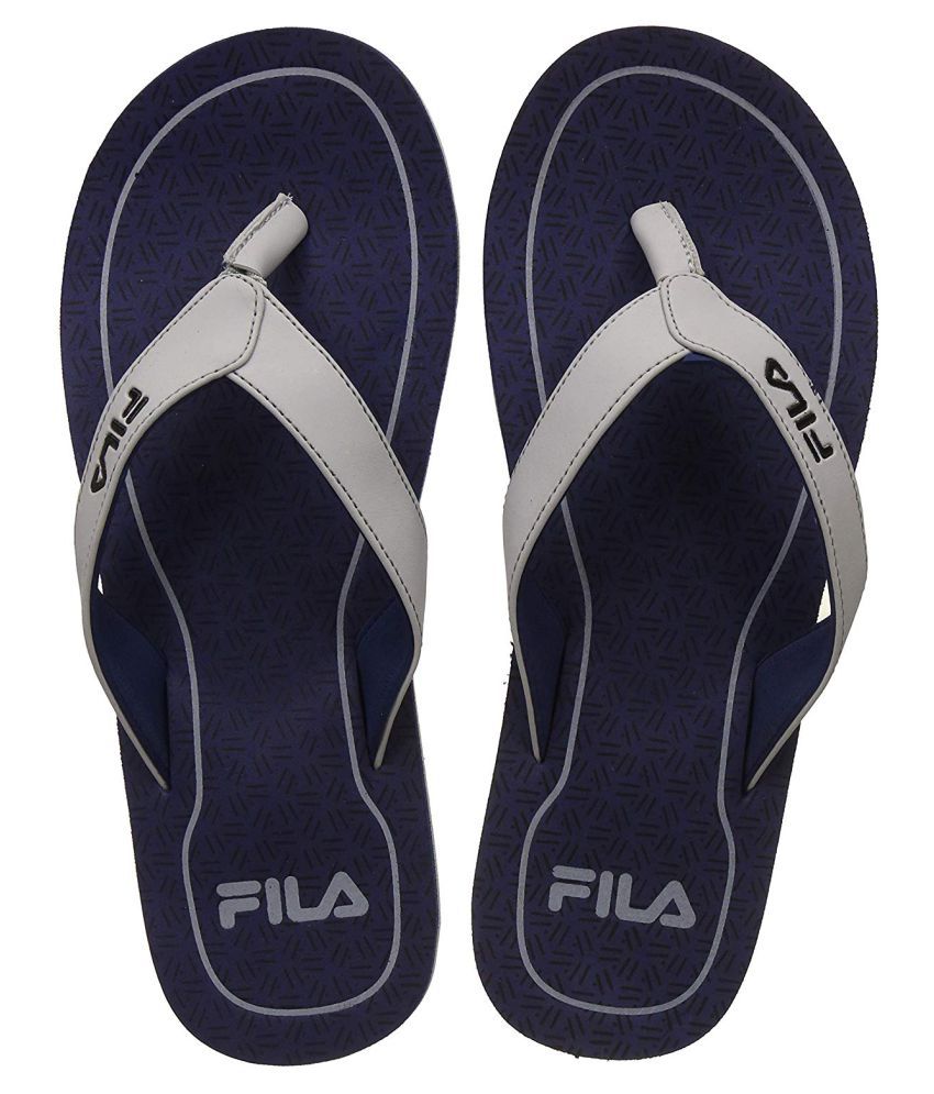 Fila Gray Thong Flip Flop Price in India- Buy Fila Gray Thong Flip Flop ...