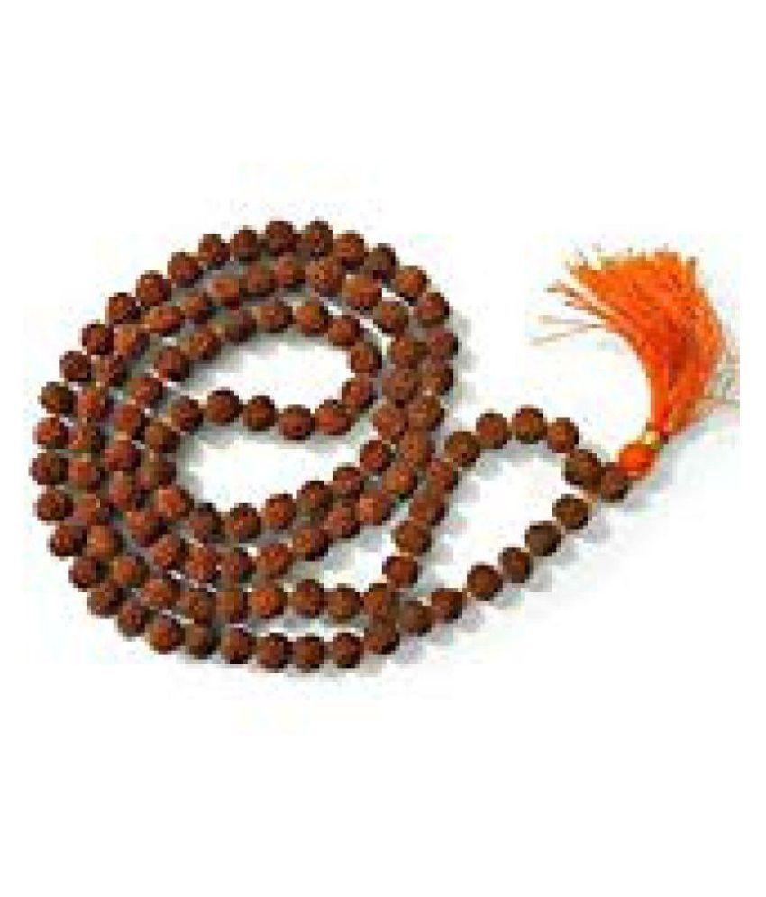     			Kanti Fintech Rudraksha Mala Pack of 1 - 108 Beads