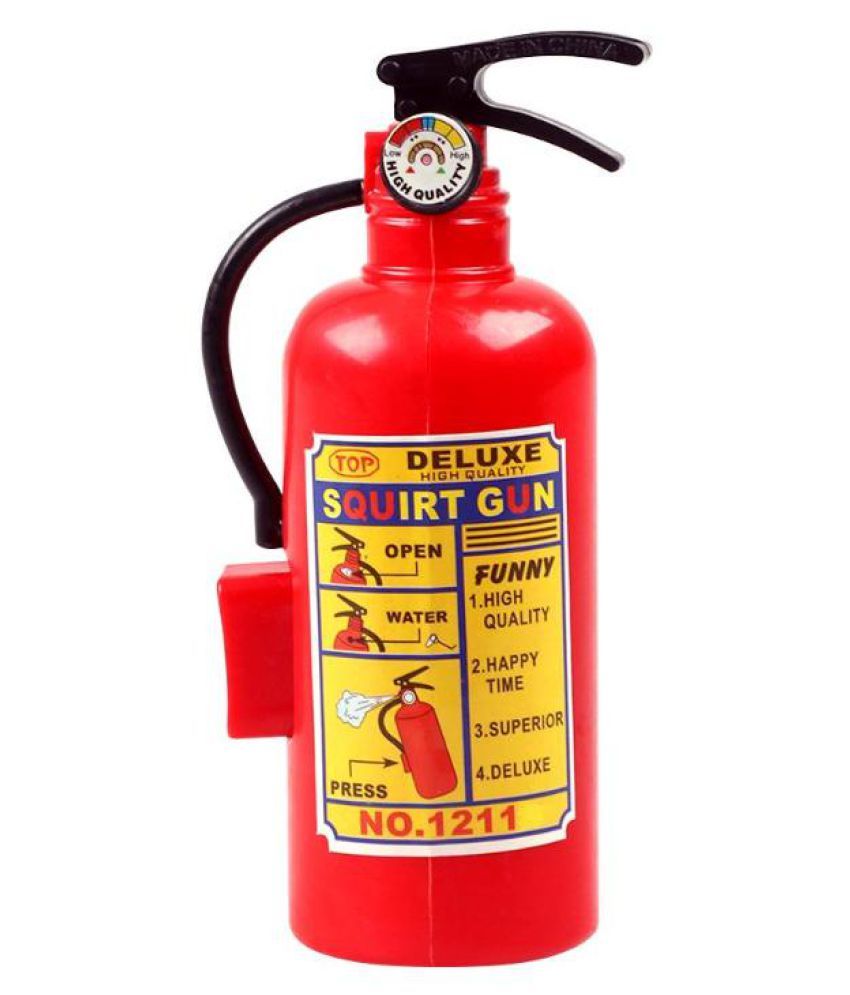 10PCS Fire Extinguisher Toy Plastic DIY Water Gun Mini Spray Kids