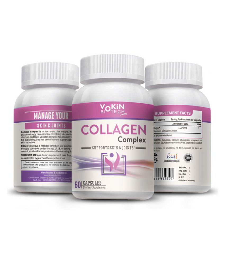 Vokin Biotech Collagen Complex Formulas Type 2(For Skin & Joint Support