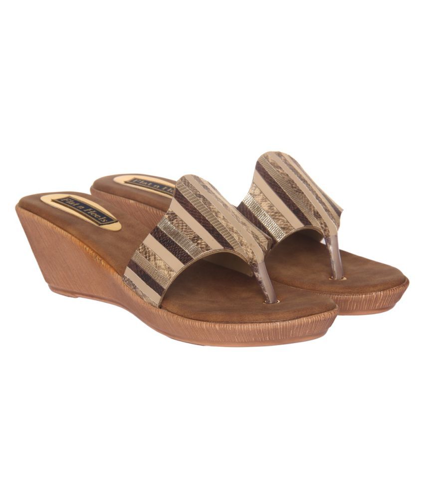 flat n heels wedges