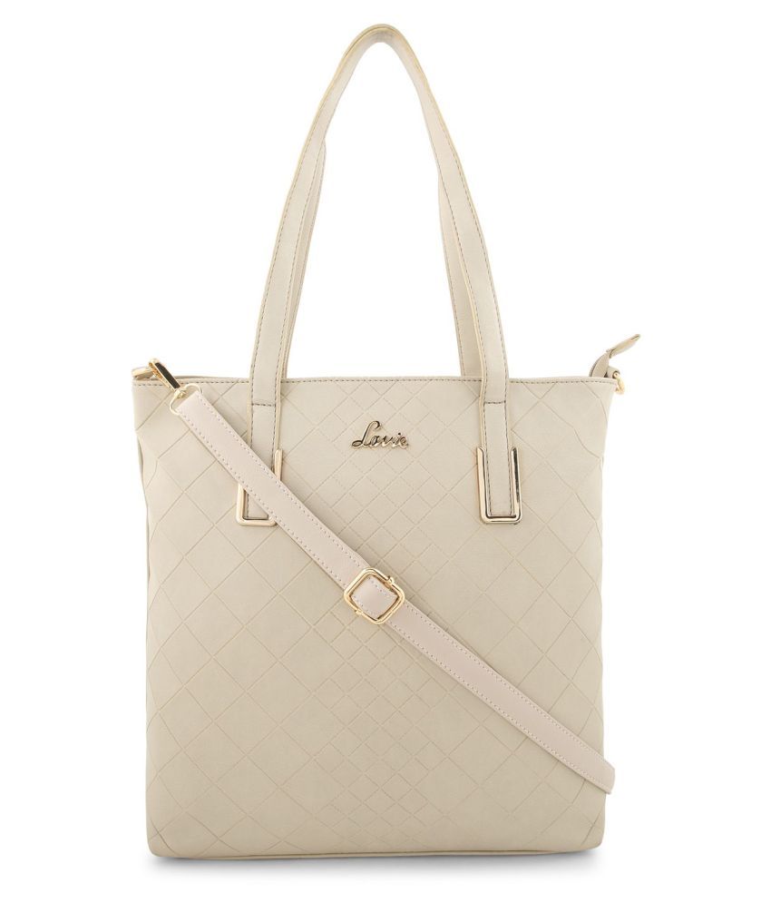 Lavie Beige P.U. Shoulder bag Buy Lavie Beige P.U. Shoulder bag