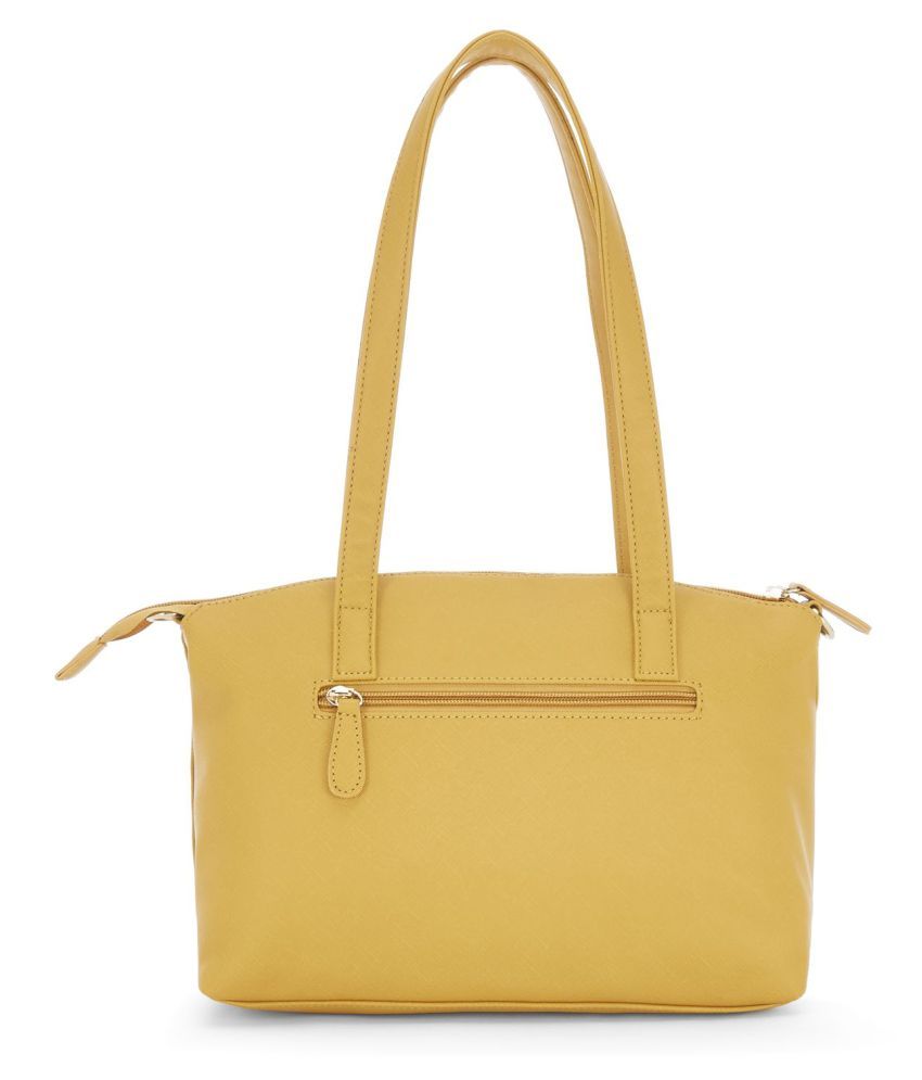 lavie yellow handbag