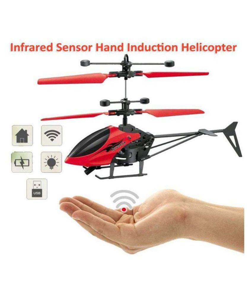 Vihaa Hand Induction Control Flying Helicopter with Infrared Sensor