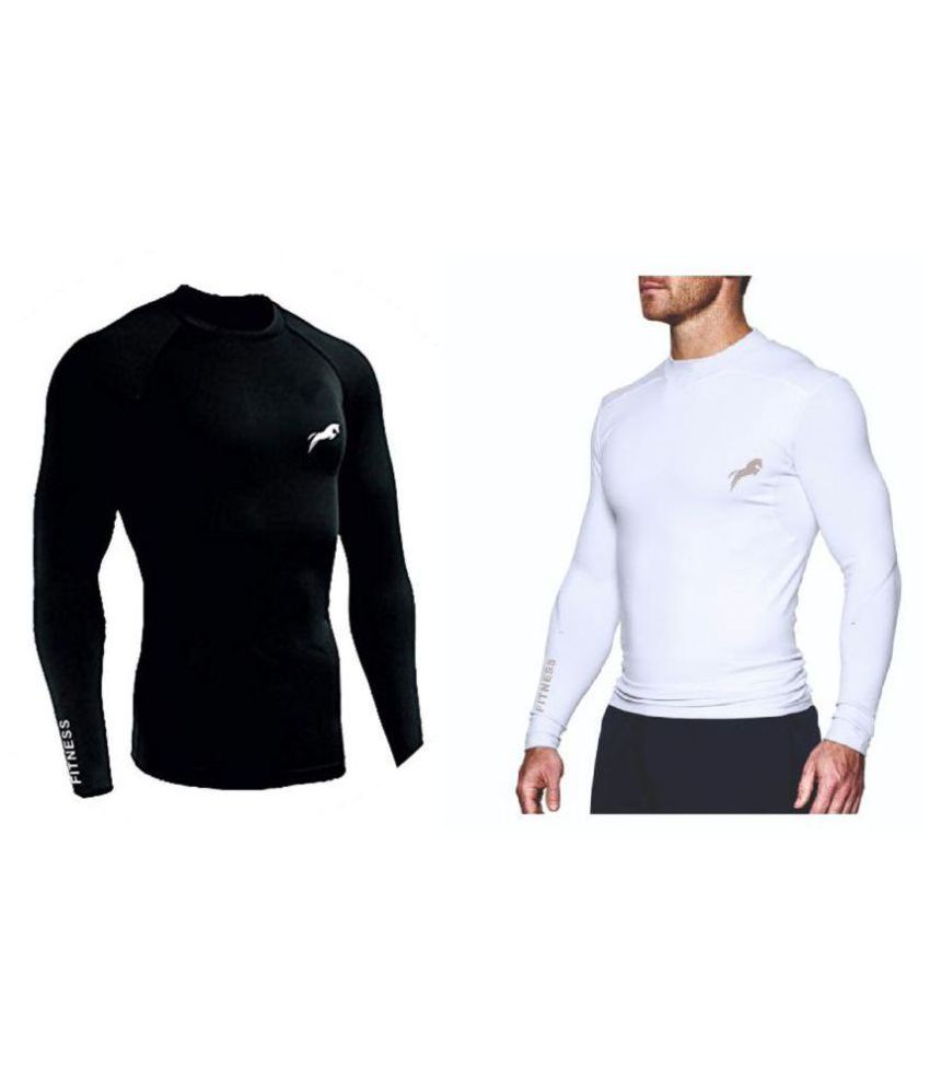 plain black sports t shirt