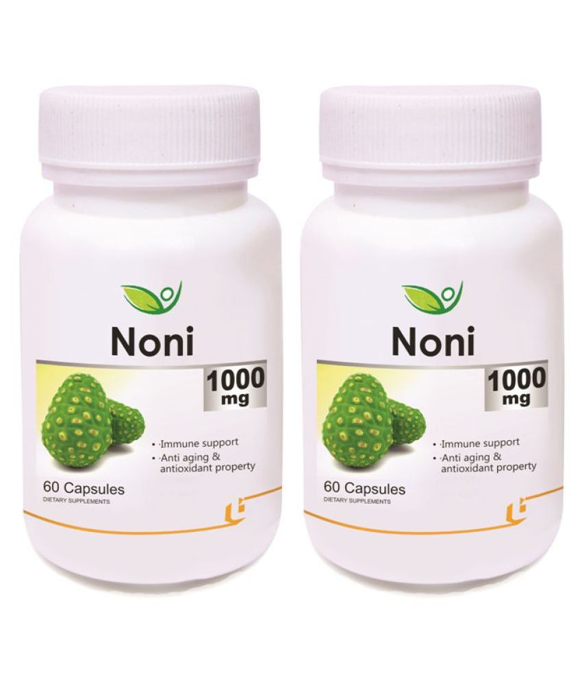 Biotrex Noni Capsule 1000 mg Pack of 2 Buy Biotrex Noni Capsule 1000