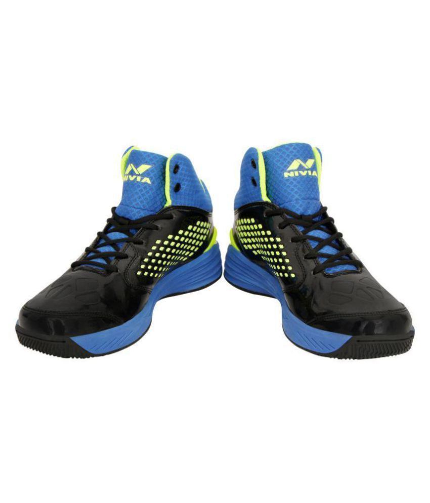     			Nivia Warrior-1 Basketball Shoe Midankle Male Black