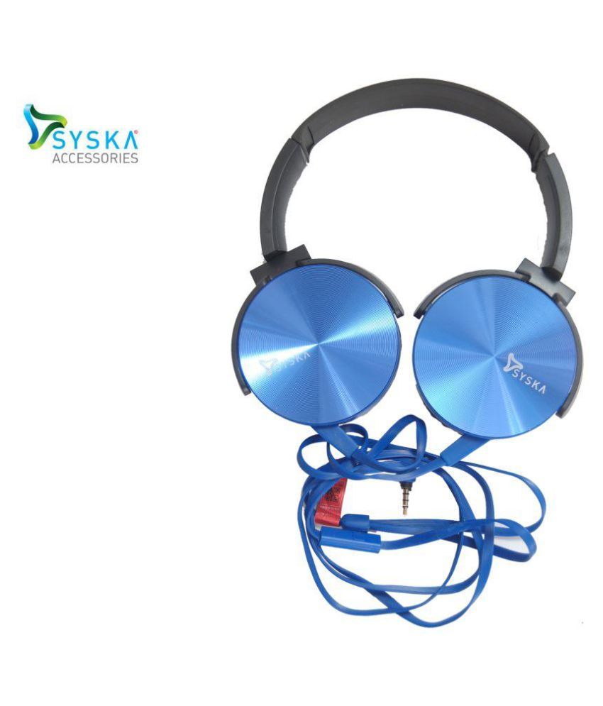syska hs3100 wired headset