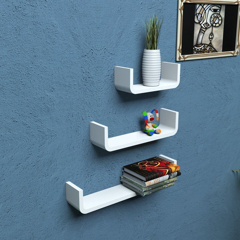 Sunshine Floating Shelves White Mdf - Pack Of 1: Buy Sunshine Floating 