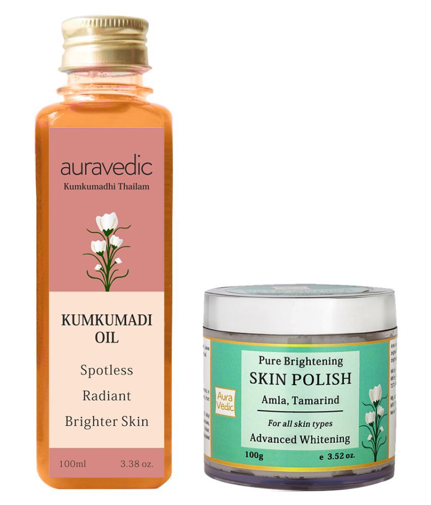 Auravedic Skin Polishing & Brightening Natural Care Face Polisher 200