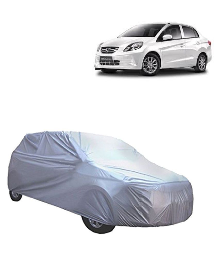 QualityBeast Car Body Cover for Honda Amaze [2014-2015] Silver: Buy