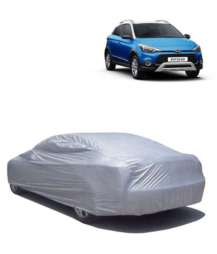 QualityBeast Car Body Cover for Hyundai i20 Active Silver Buy