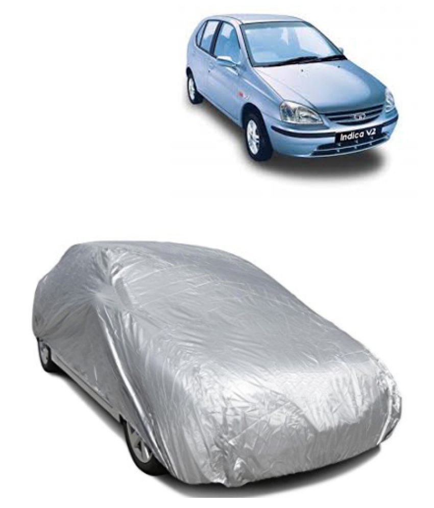 QualityBeast Car Body Cover for Tata Indica V2 [20062013] Silver Buy QualityBeast Car Body