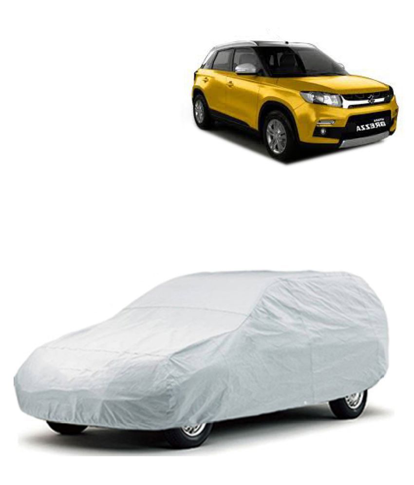 QualityBeast Car Body Cover for Maruti Suzuki Vitara Brezza Silver Buy