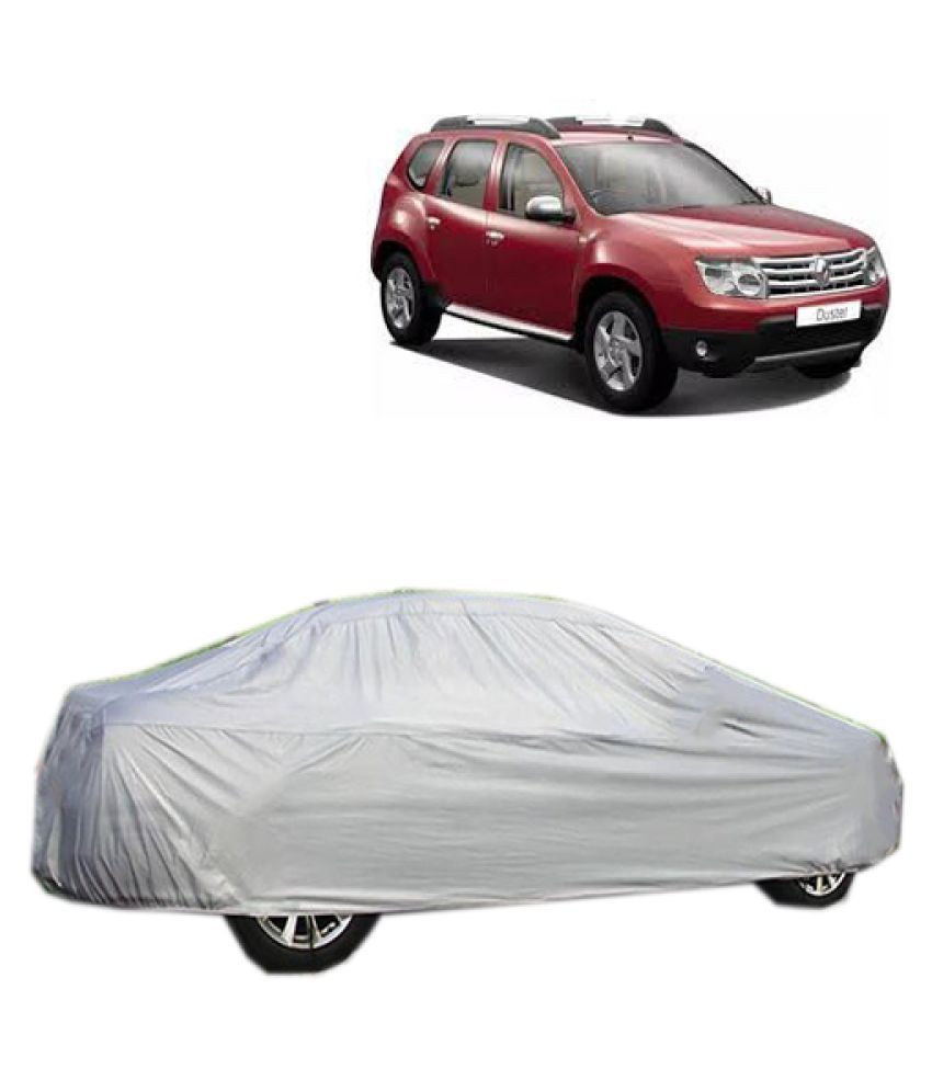 QualityBeast Car Body Cover for Renault Duster [2014-2015] Silver: Buy