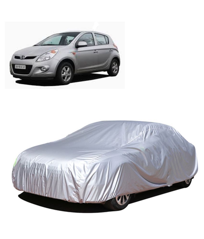 QualityBeast Car Body Cover for Hyundai i20 [20102012] Silver Buy