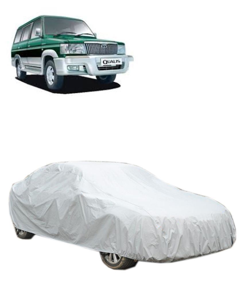 QualityBeast Car Body Cover for Toyota Qualis [20022004] Silver Buy