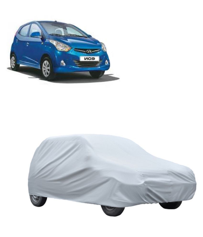 QualityBeast Car Body Cover for Hyundai Eon [20122015] Silver Buy