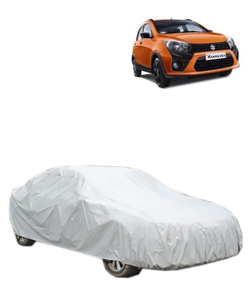 QualityBeast Car Body Cover for Maruti Suzuki Celerio X Silver Buy